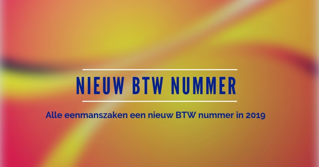 Het nieuwe Btwidentificatienummer OOvB nieuws OOvB